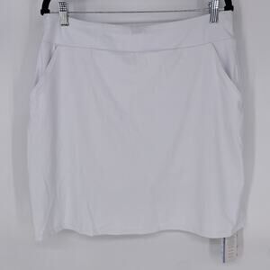 Acegolf Mini Skirt And Shorts White NWT Women’s Size L